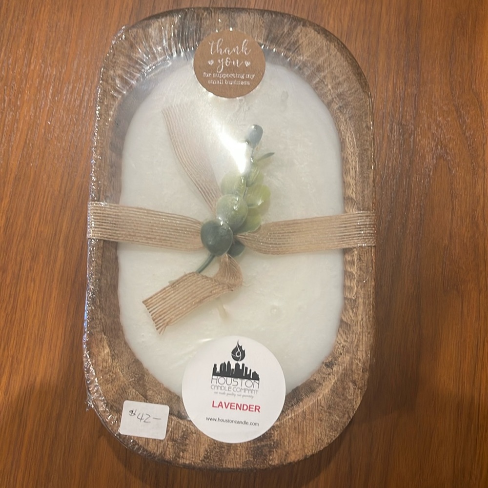 Lavender candle